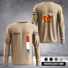 Firefighter Netherlands customize Sleeve T-shirt 268