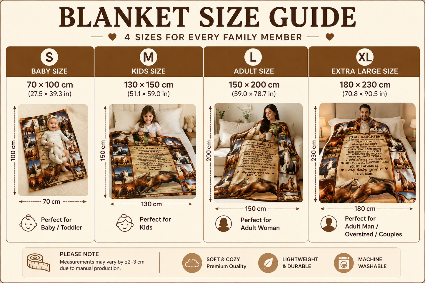 Australian Brumby customize quote Hood Sherpa Blanket 3d