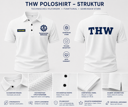 THW Germany customize Casual Short Sleeved Bone Flower Solid Color