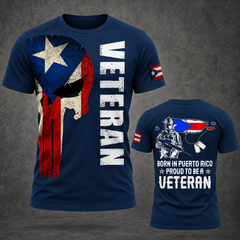 Puerto rico veteran T-shirt 996
