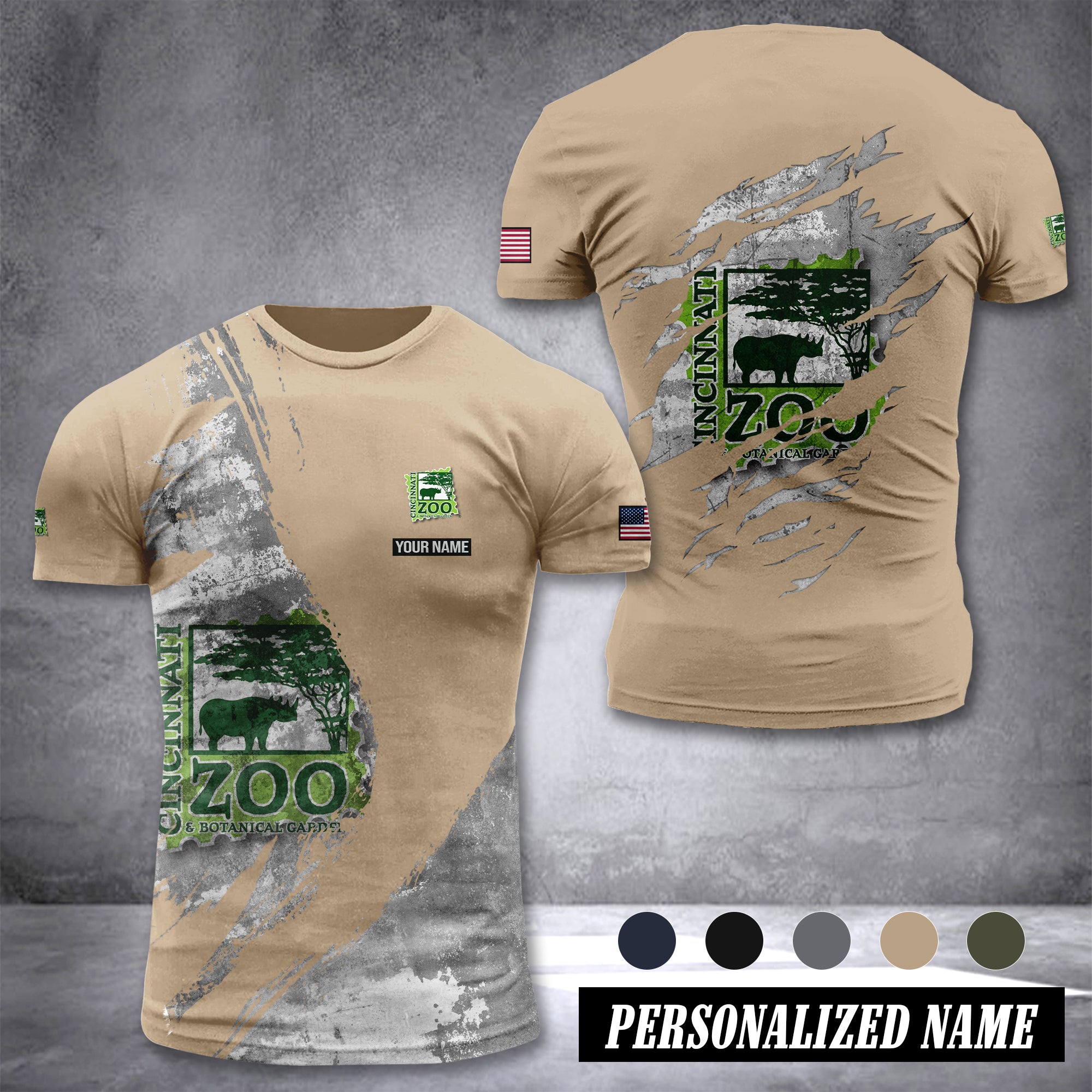 Cincinnati Zoo and Botanical Garden customize T-shirt 306
