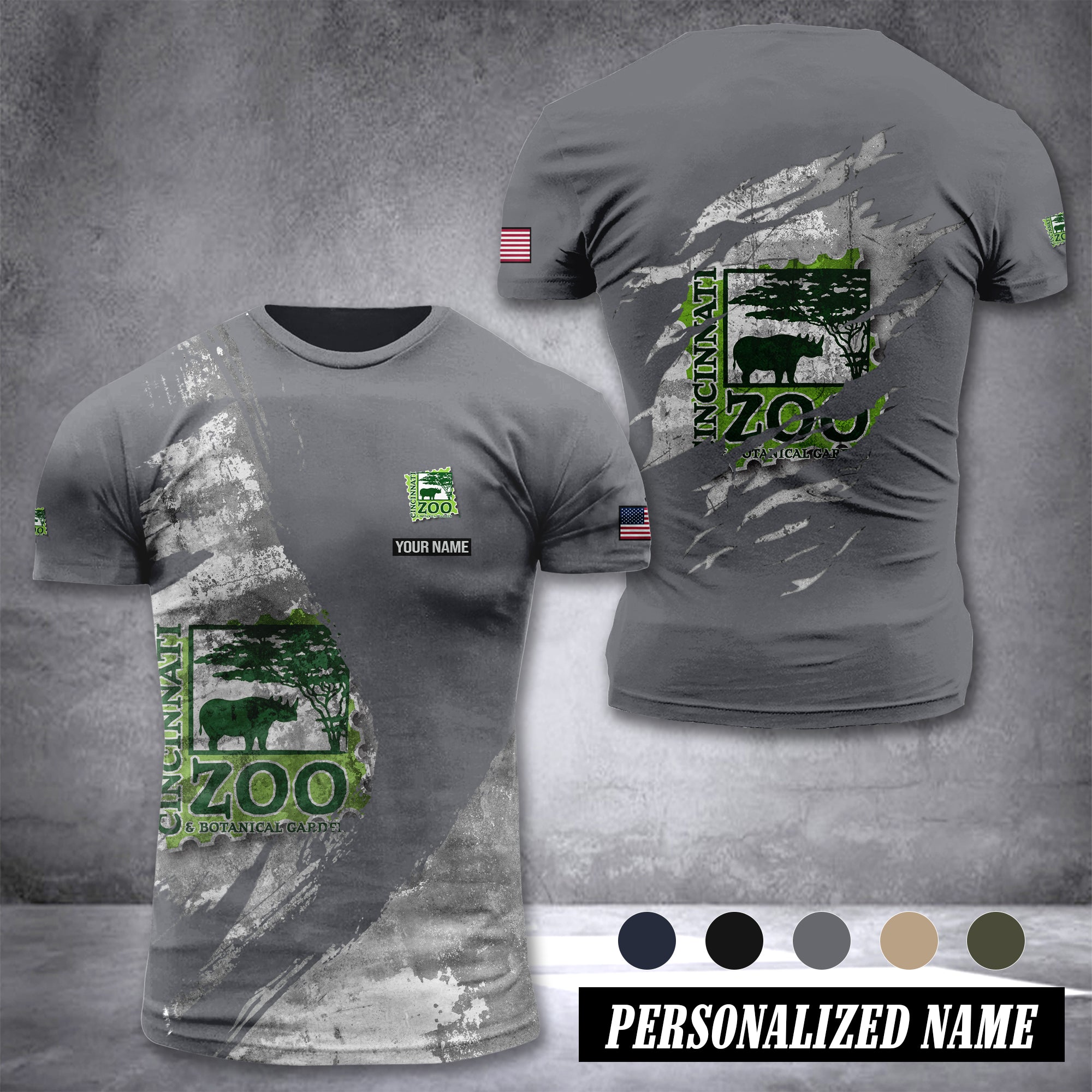 Cincinnati Zoo and Botanical Garden customize T-shirt 306