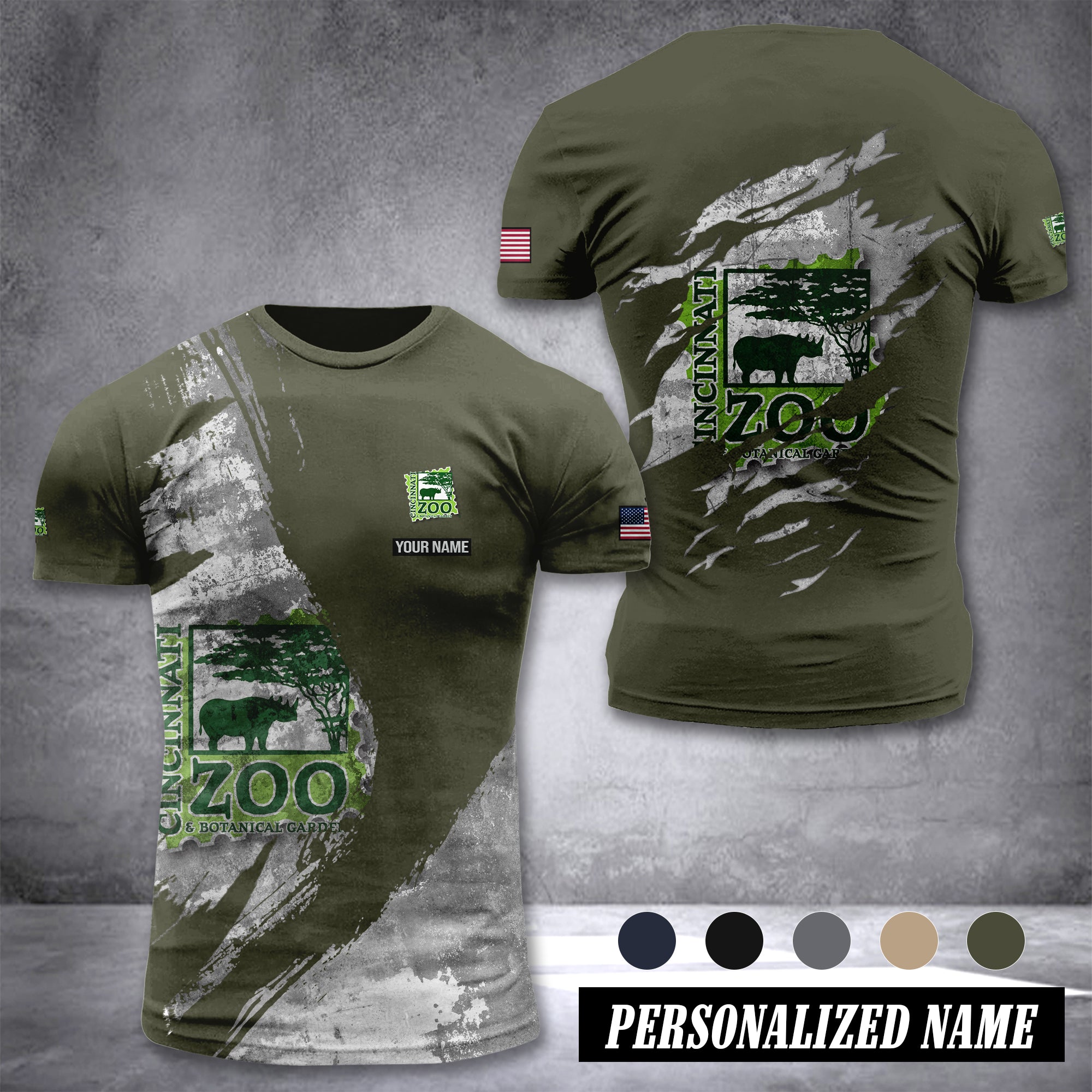 Cincinnati Zoo and Botanical Garden customize T-shirt 306