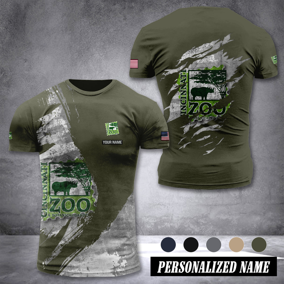 Cincinnati Zoo and Botanical Garden customize T-shirt 306