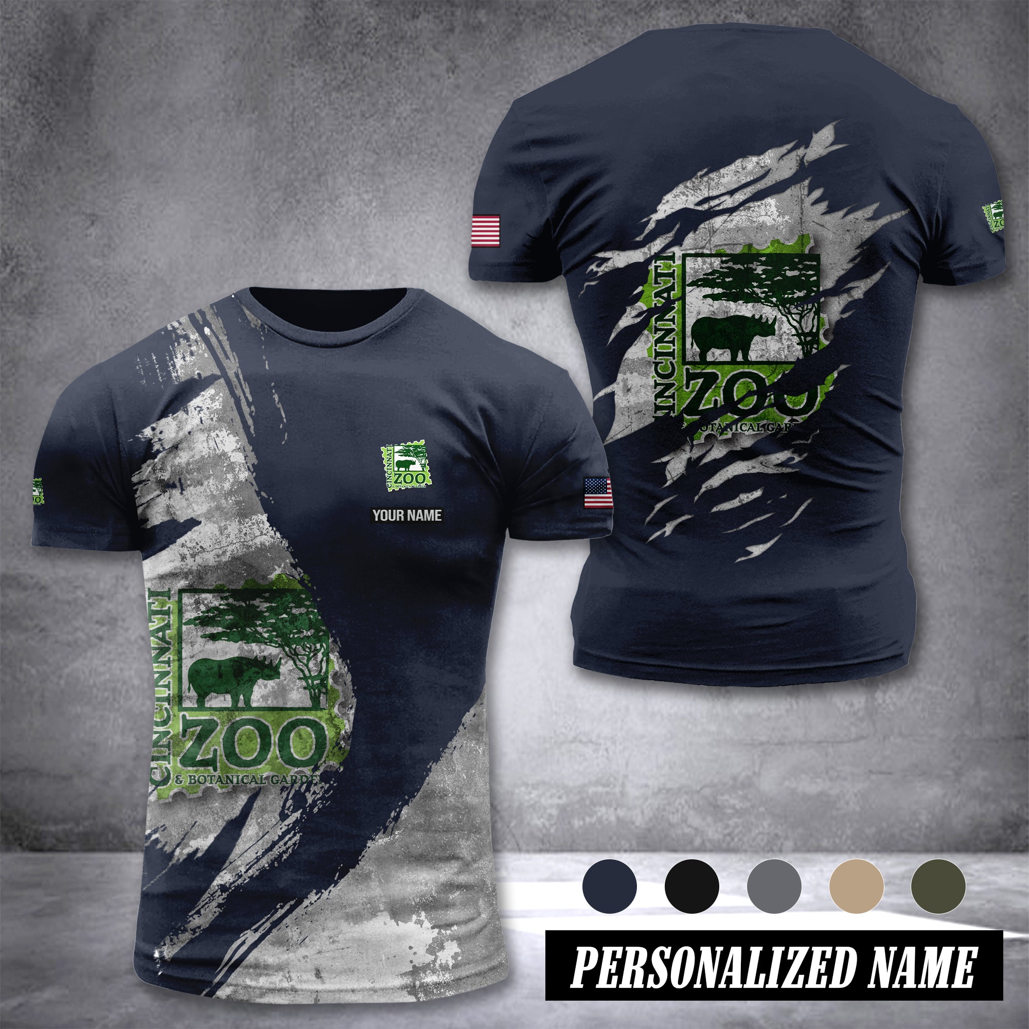 Cincinnati Zoo and Botanical Garden customize T-shirt 306