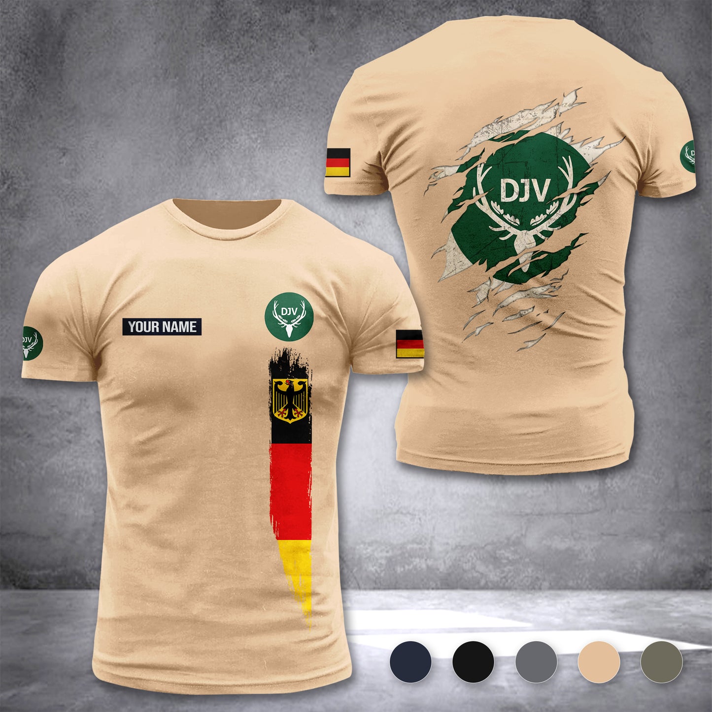 Deutscher Jagdverband customize T-shirt 296