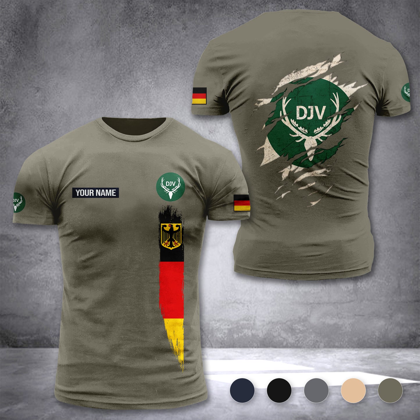 Deutscher Jagdverband customize T-shirt 296