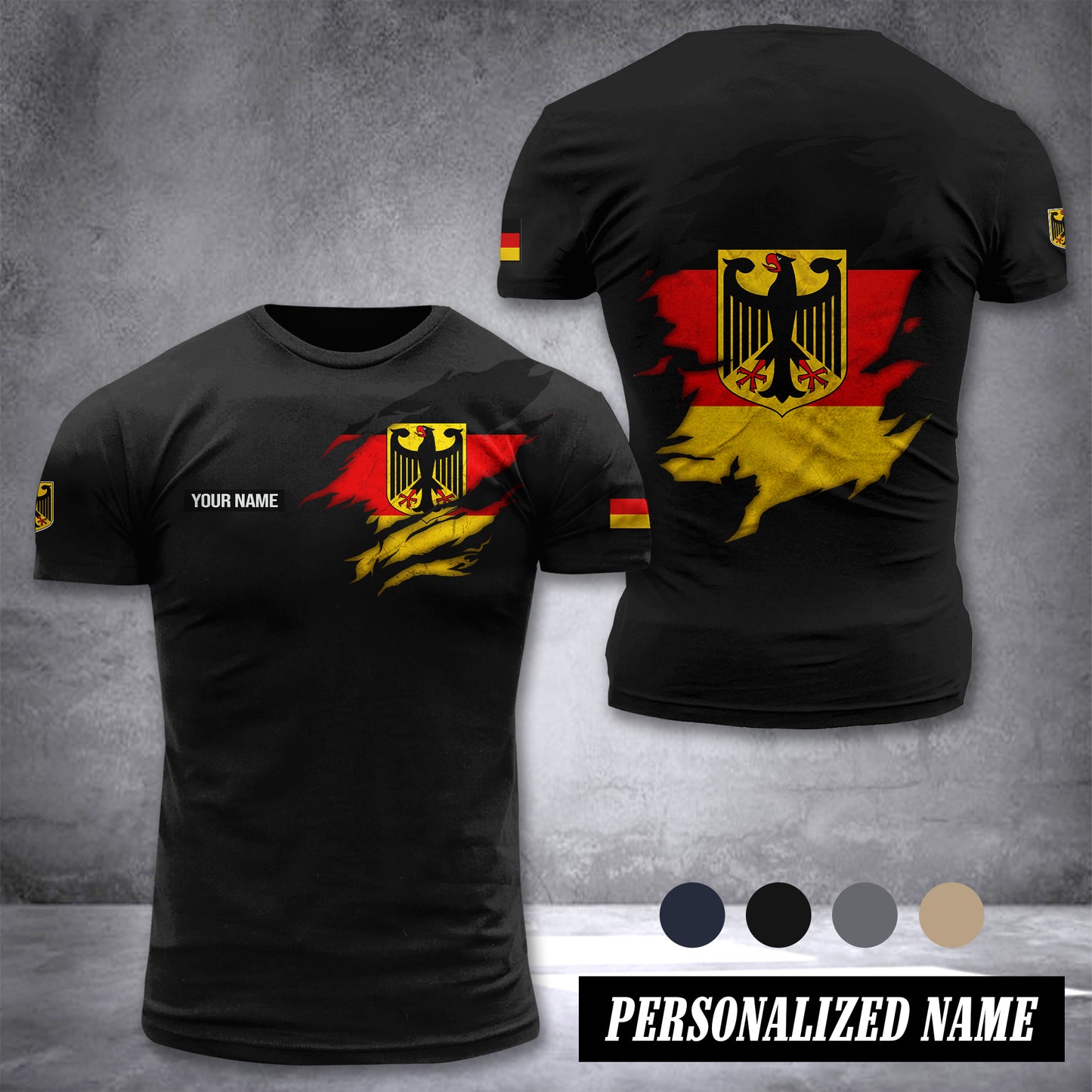 Germany customize T-shirt 276