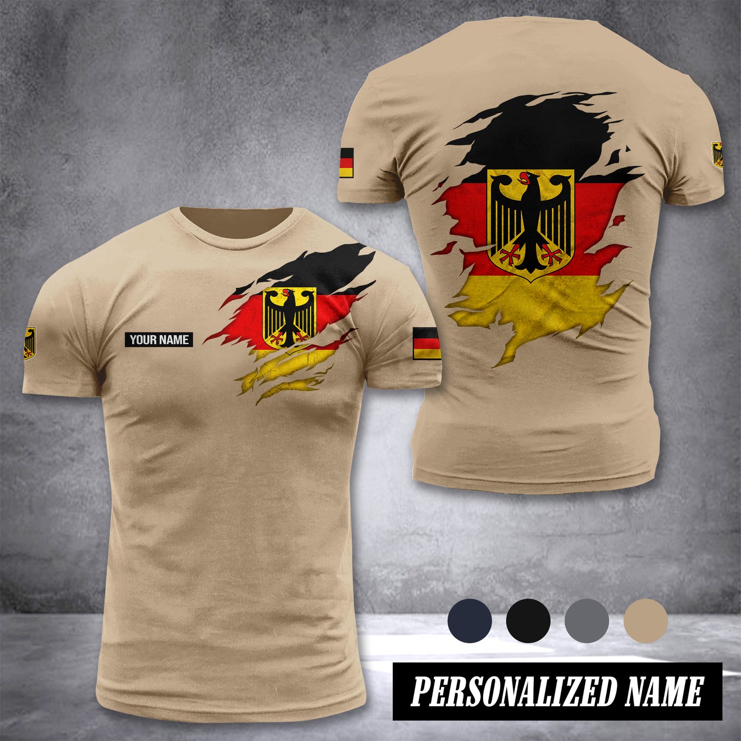 Germany customize T-shirt 276