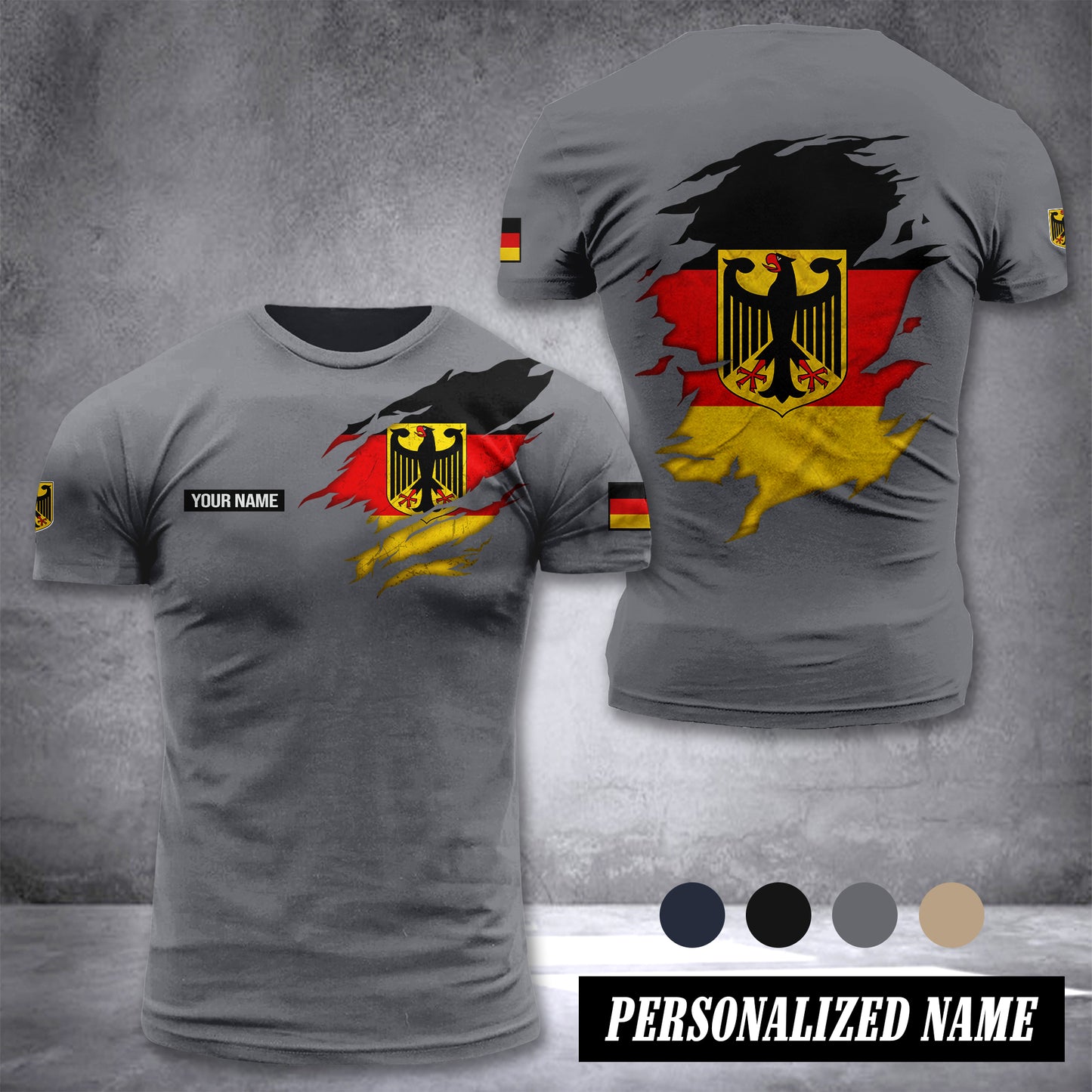 Germany customize T-shirt 276
