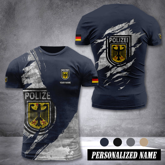 Polizei Germany customize T-shirt 306