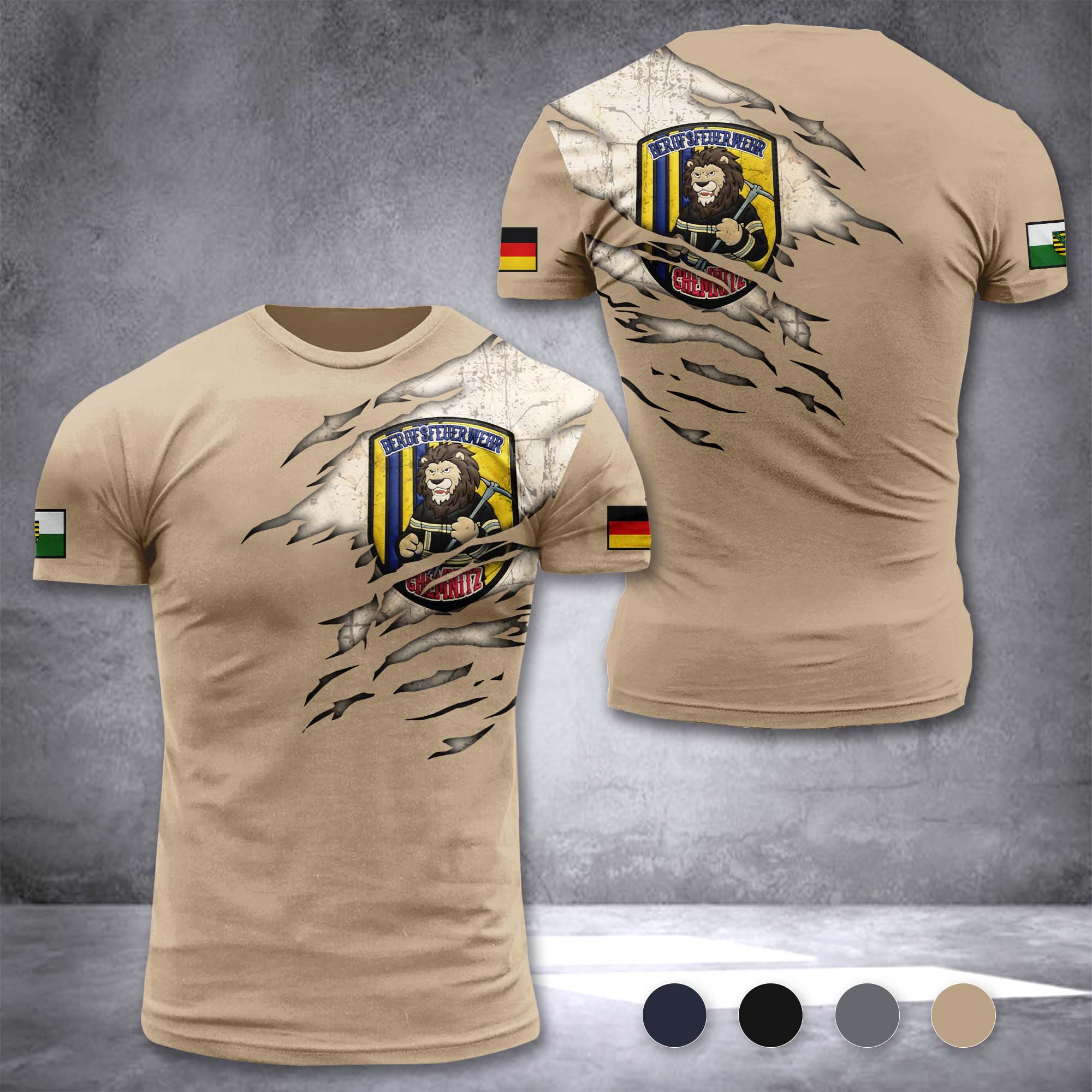 Berufsfeuerwehr Chemnitz T-shirt 306