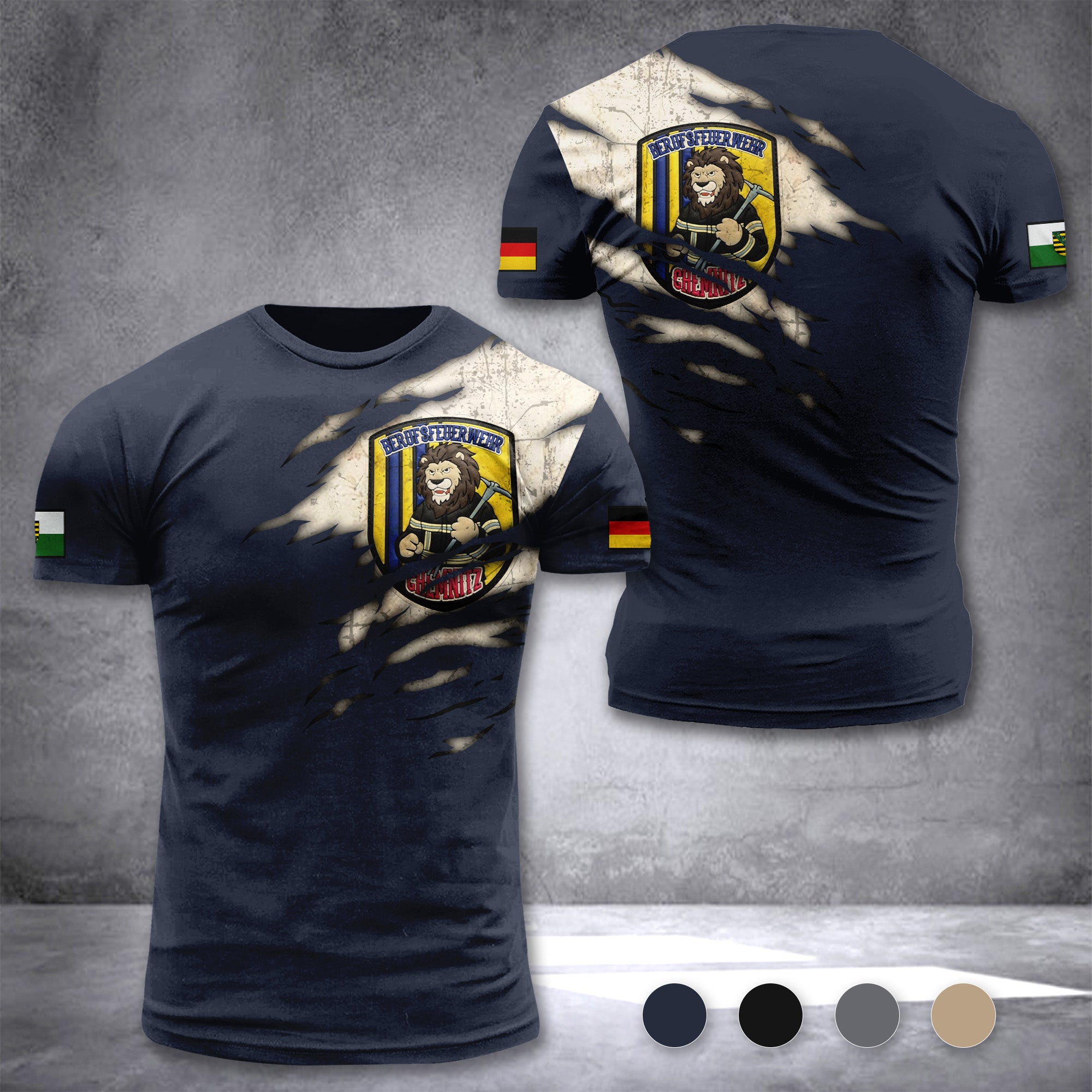 Berufsfeuerwehr Chemnitz T-shirt 306