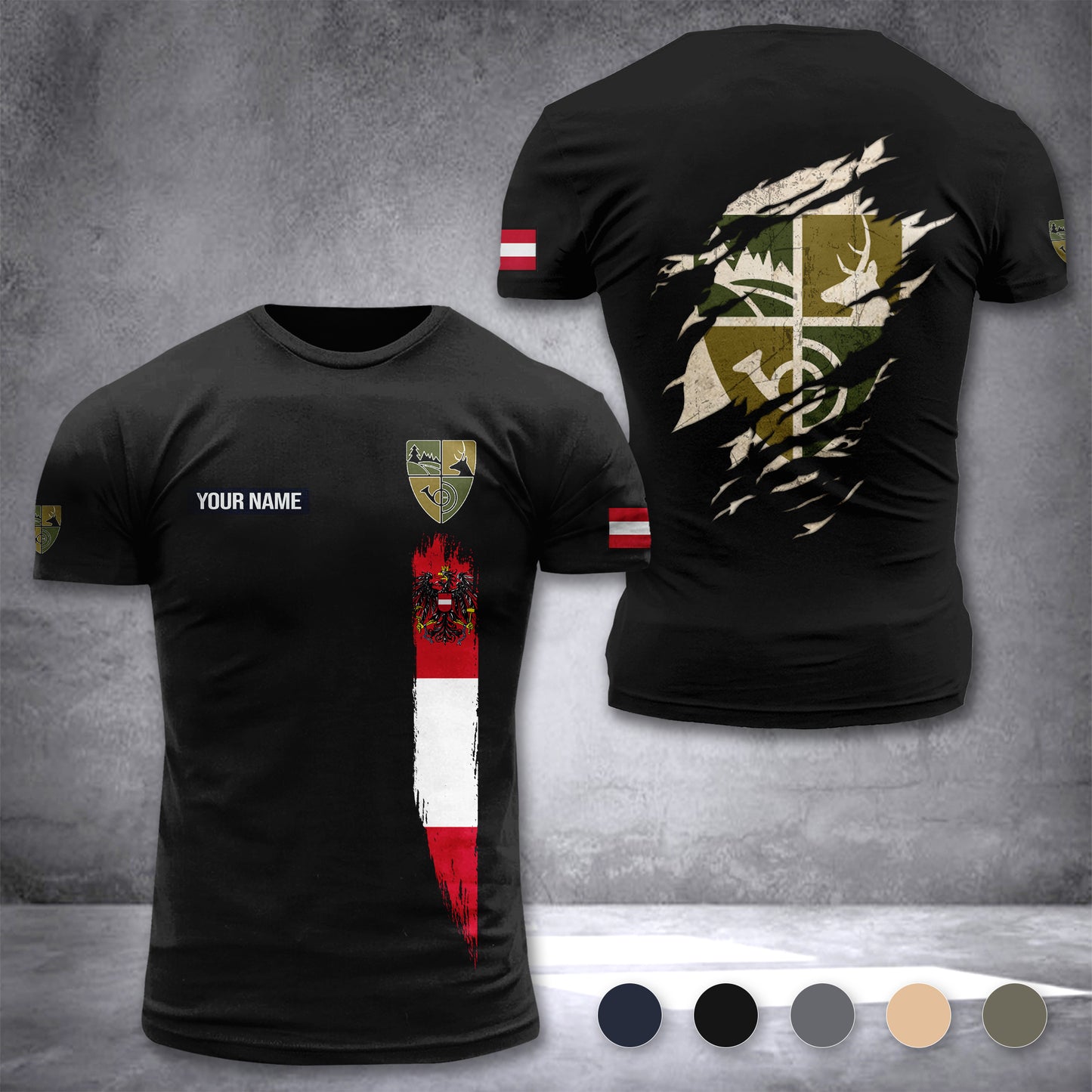 Jagd Österreich customize T-shirt 296