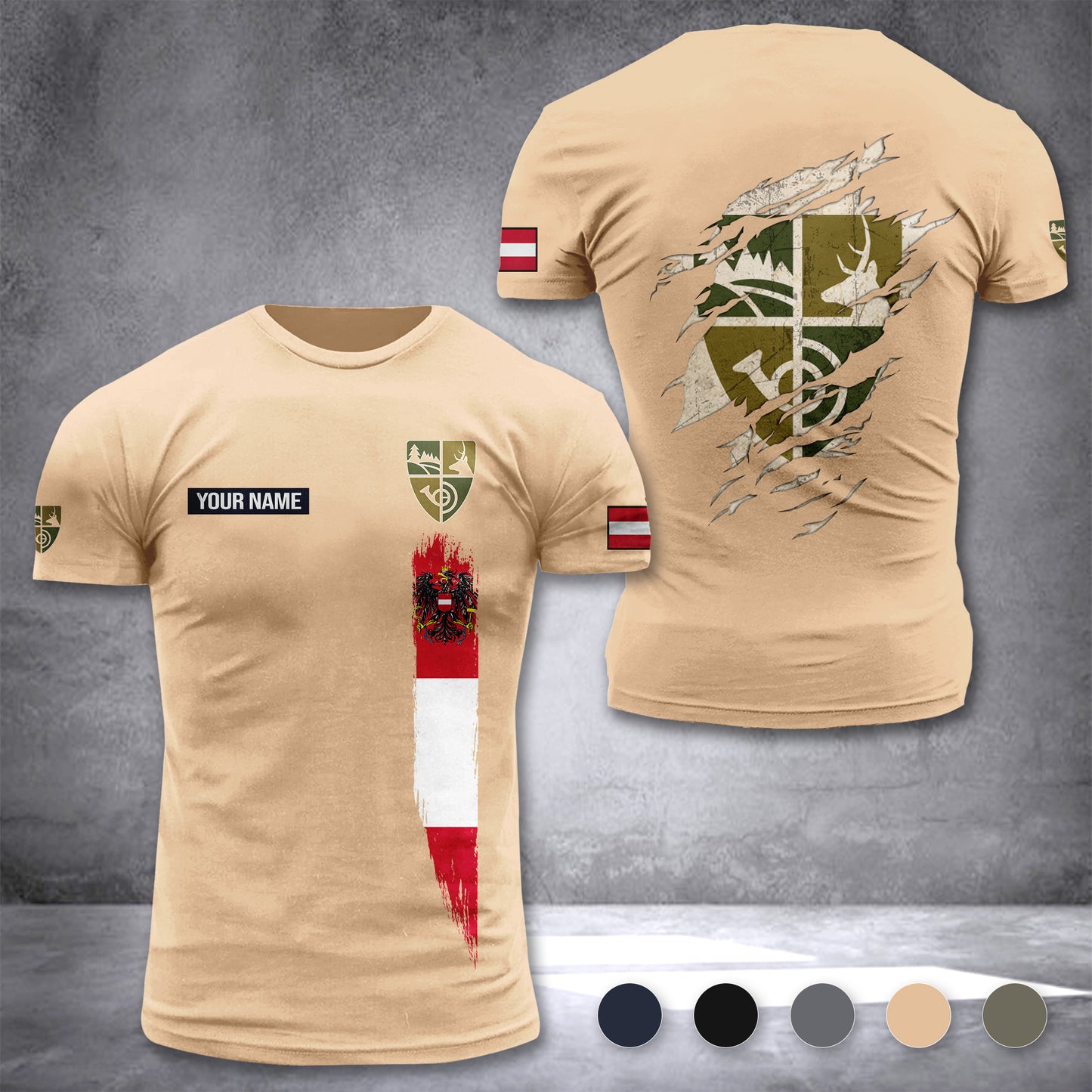 Jagd Österreich customize T-shirt 296