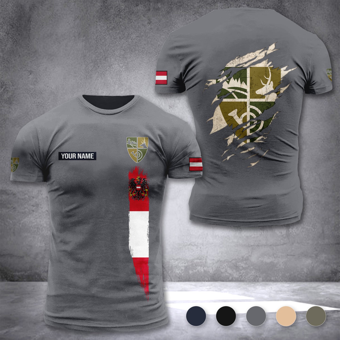 Jagd Österreich customize T-shirt 296