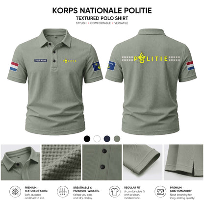 Politie customize Casual Short Sleeved Bone Flower Solid Color