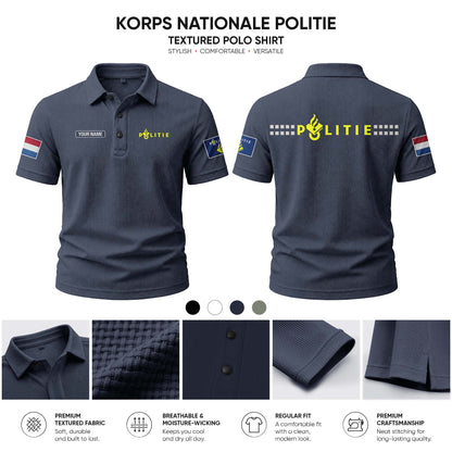 Politie customize Casual Short Sleeved Bone Flower Solid Color