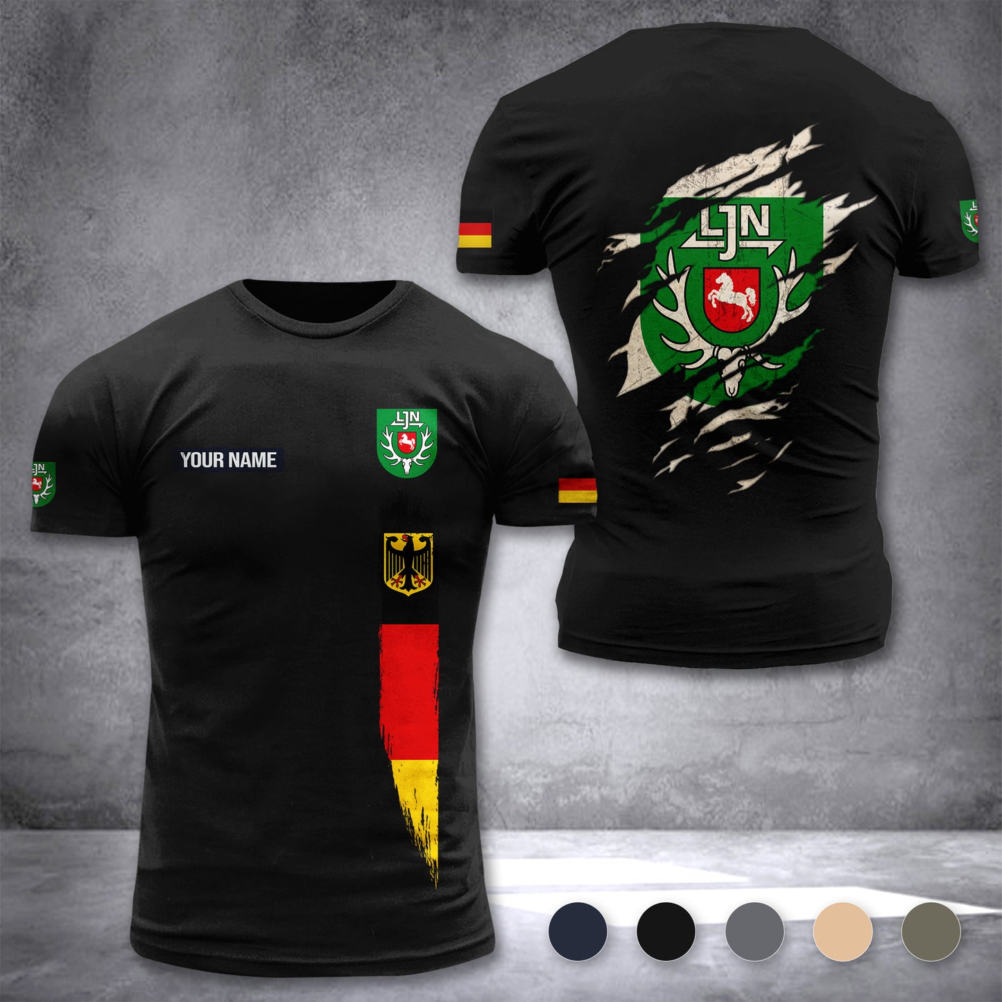 Landesjägerschaft Niedersachsen customize T-shirt 296