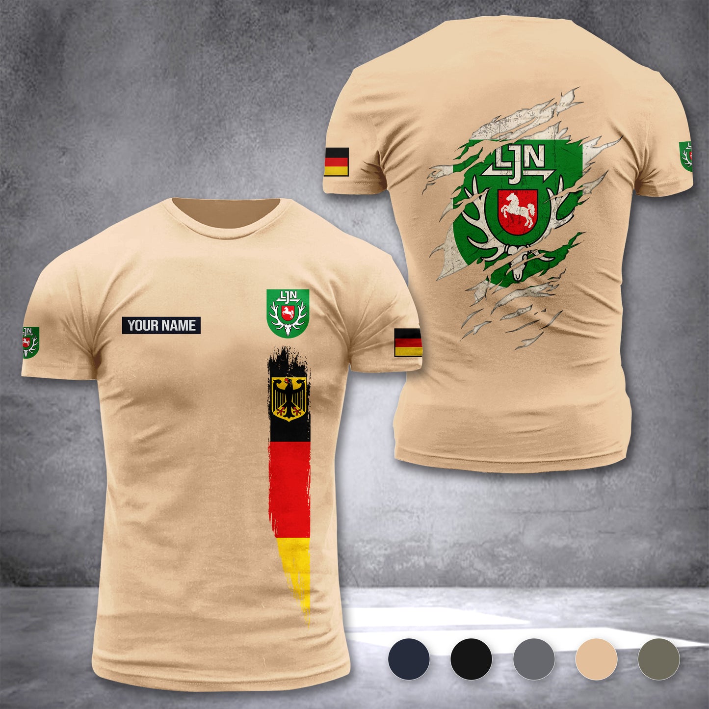 Landesjägerschaft Niedersachsen customize T-shirt 296