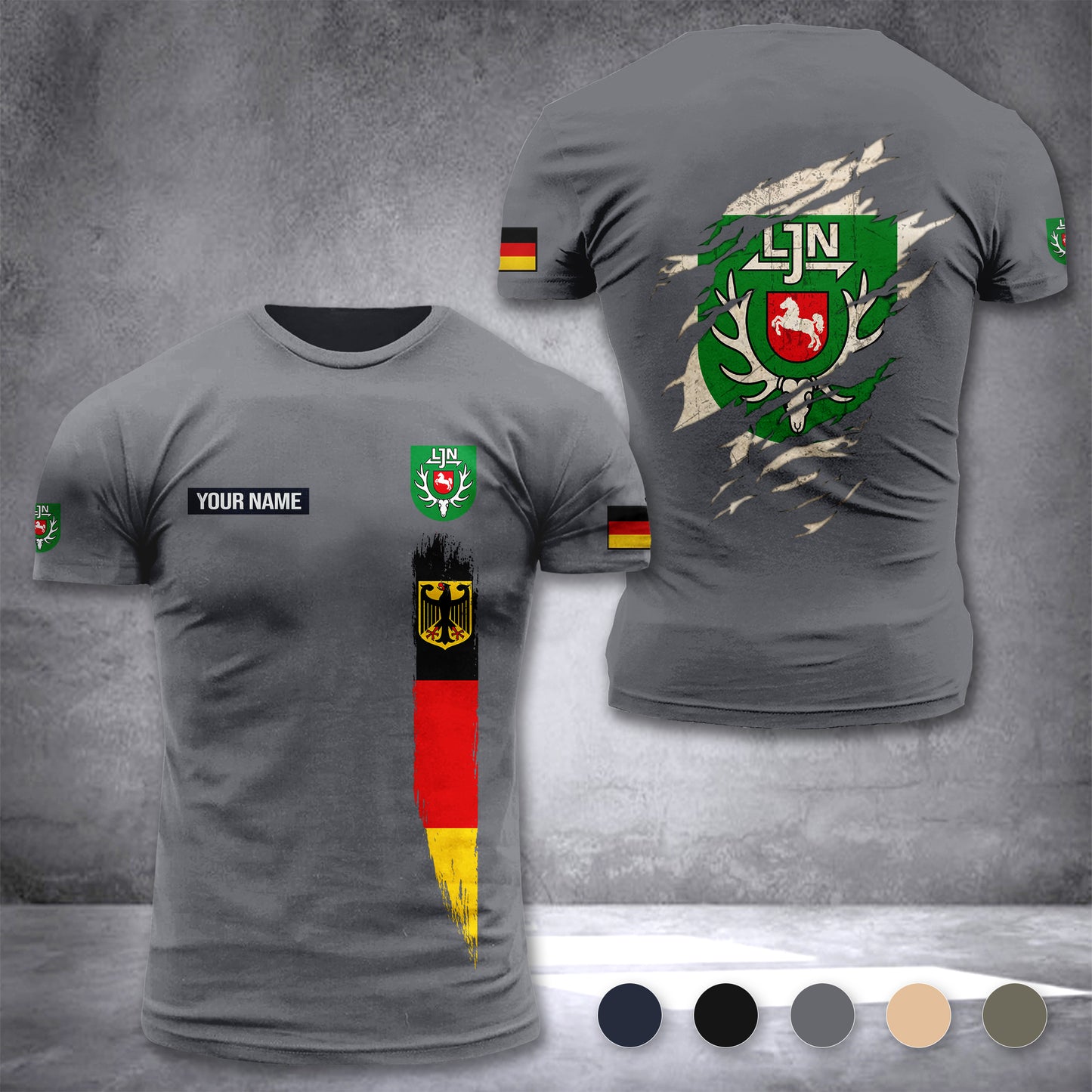 Landesjägerschaft Niedersachsen customize T-shirt 296