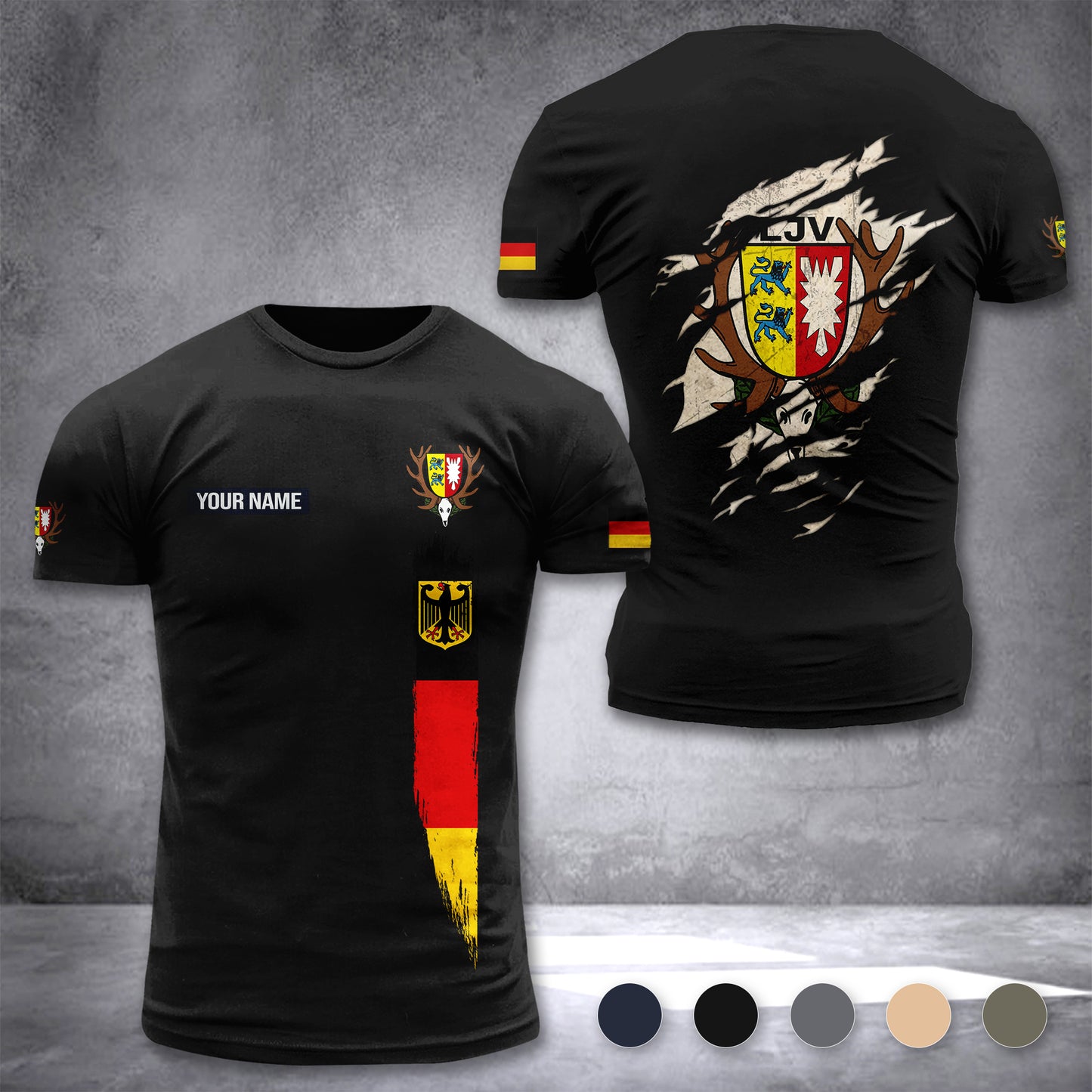 Landesjagdverband Schleswig-Holstein customize T-shirt 296