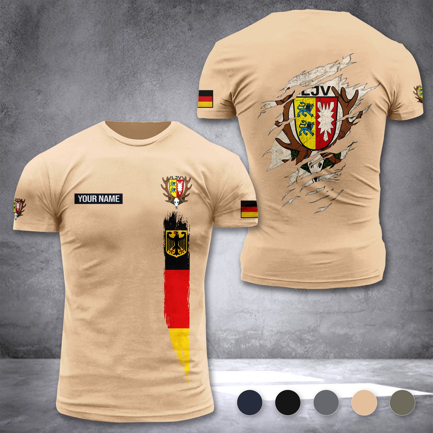 Landesjagdverband Schleswig-Holstein customize T-shirt 296