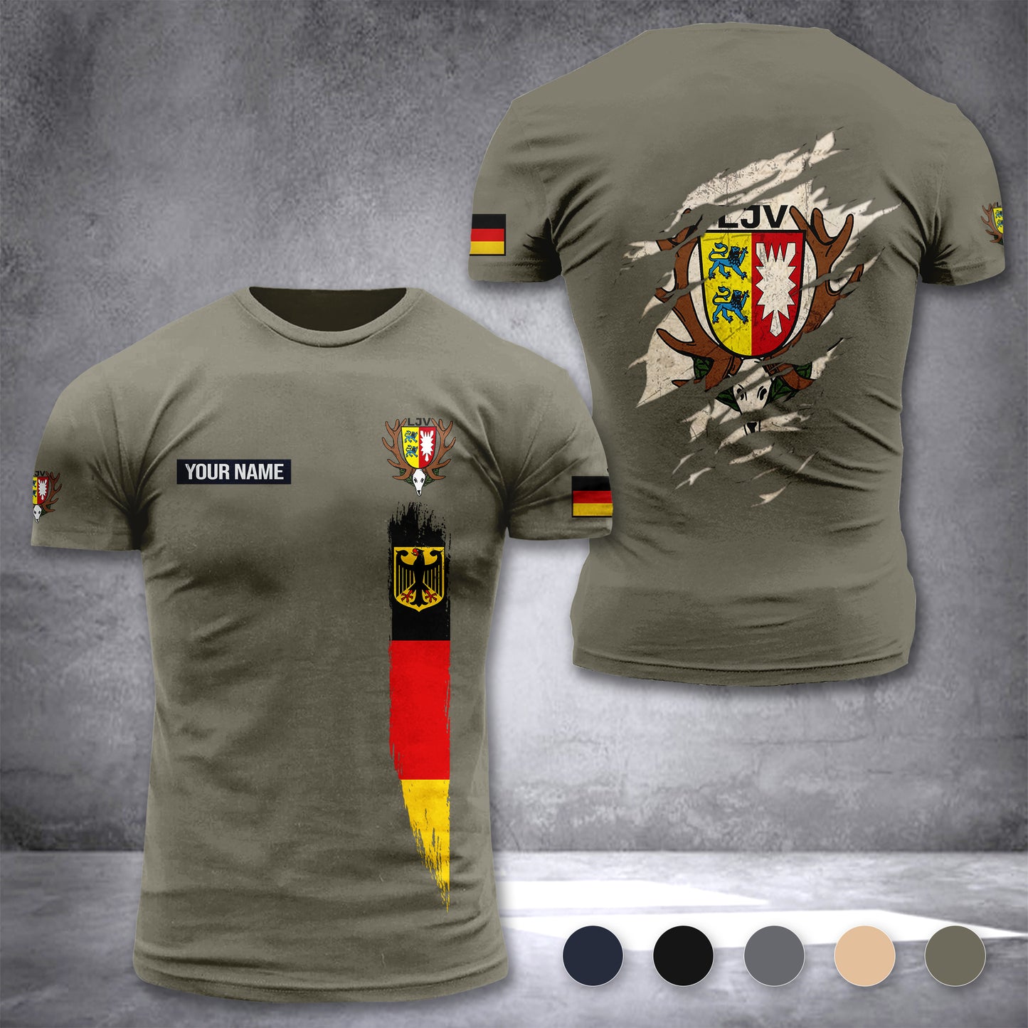 Landesjagdverband Schleswig-Holstein customize T-shirt 296