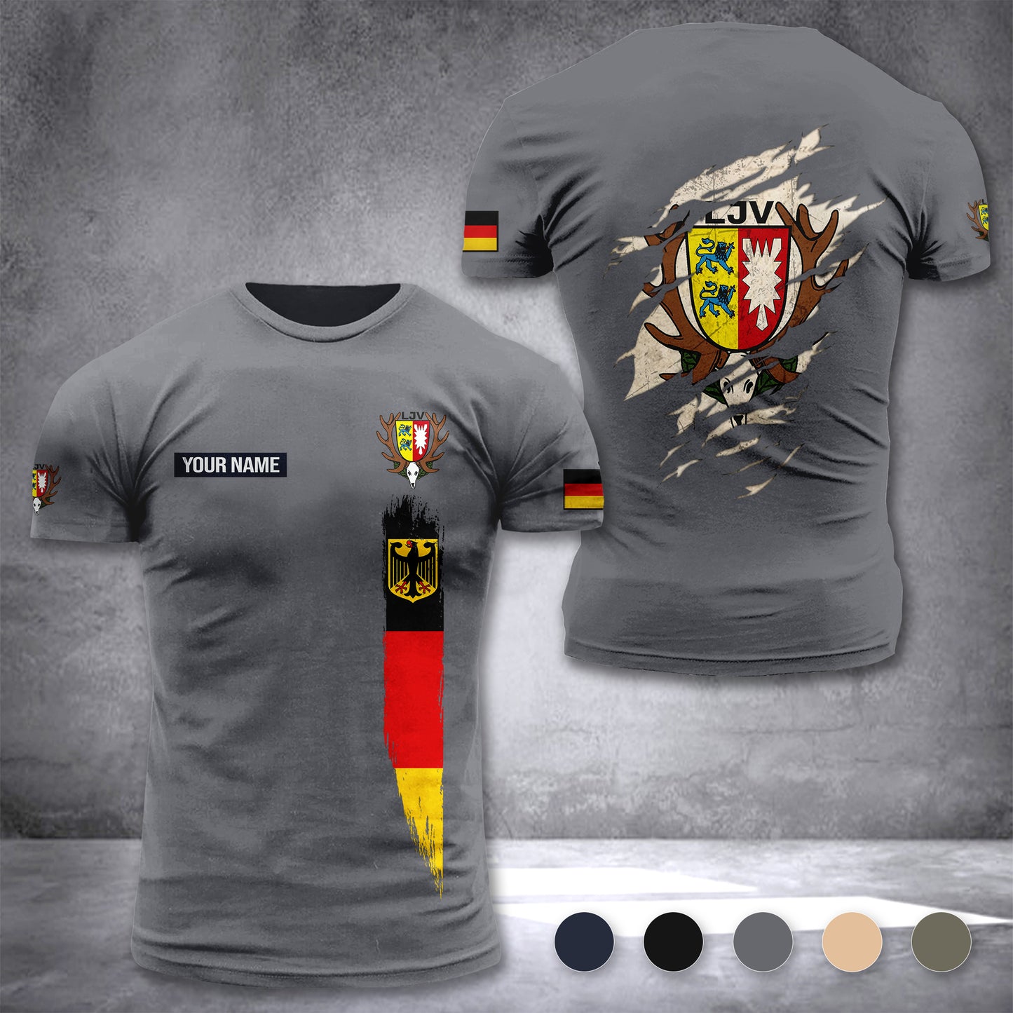 Landesjagdverband Schleswig-Holstein customize T-shirt 296
