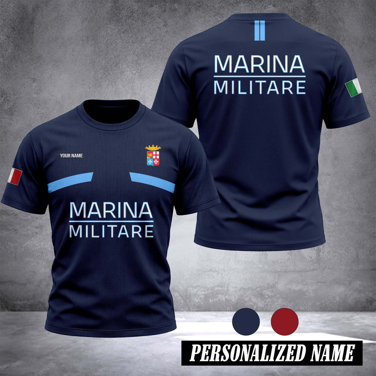 Marina Militare customize 3d T-shirt 131