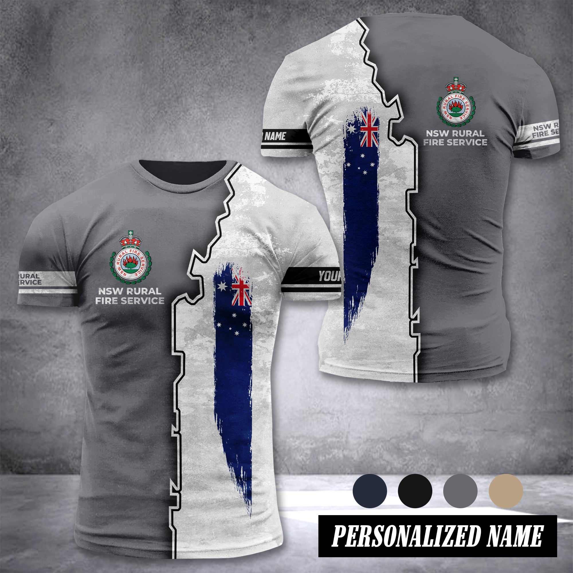 NSW Rural Fire Service customize T-shirt 710