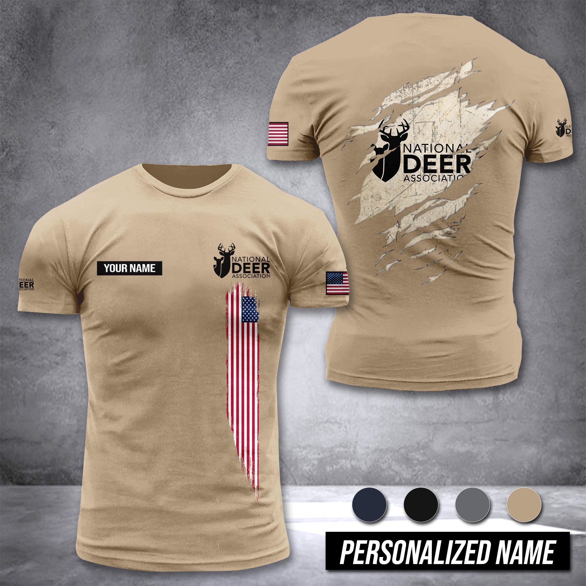 National Deer Association customize T-shirt 285