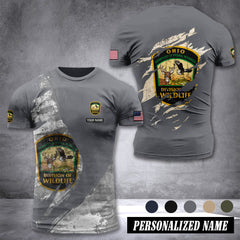 Ohio Division of Wildlife customize T-shirt 306