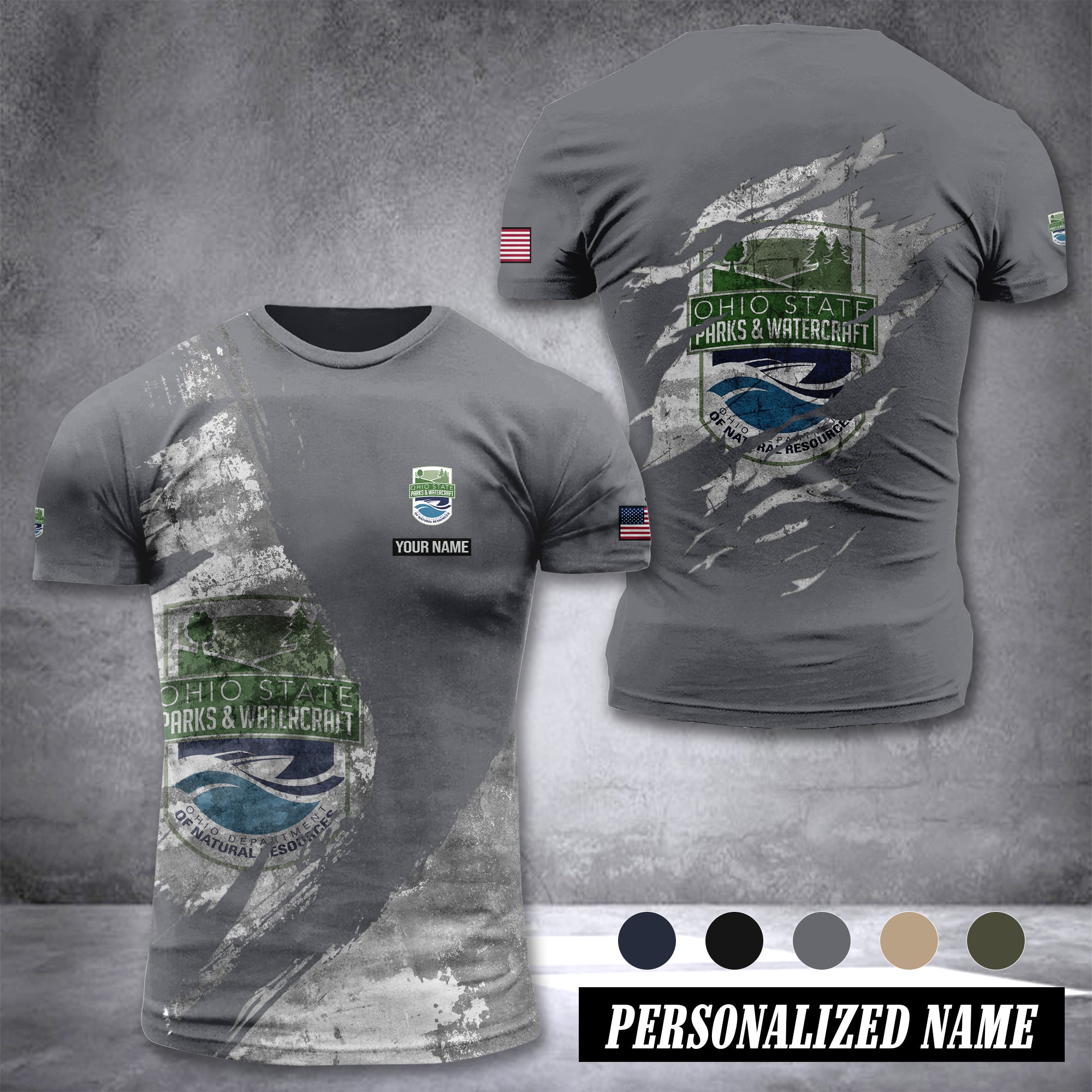 Ohio State Parks customize T-shirt 306