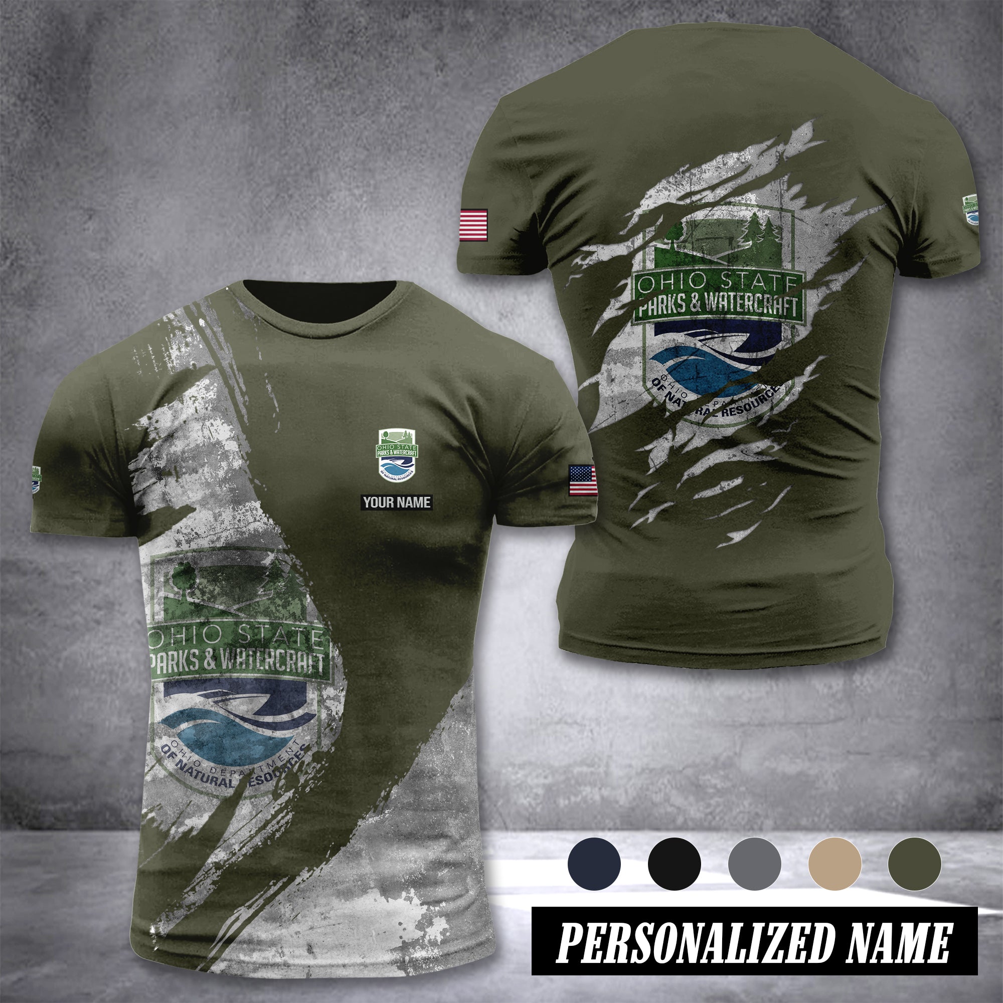 Ohio State Parks customize T-shirt 306