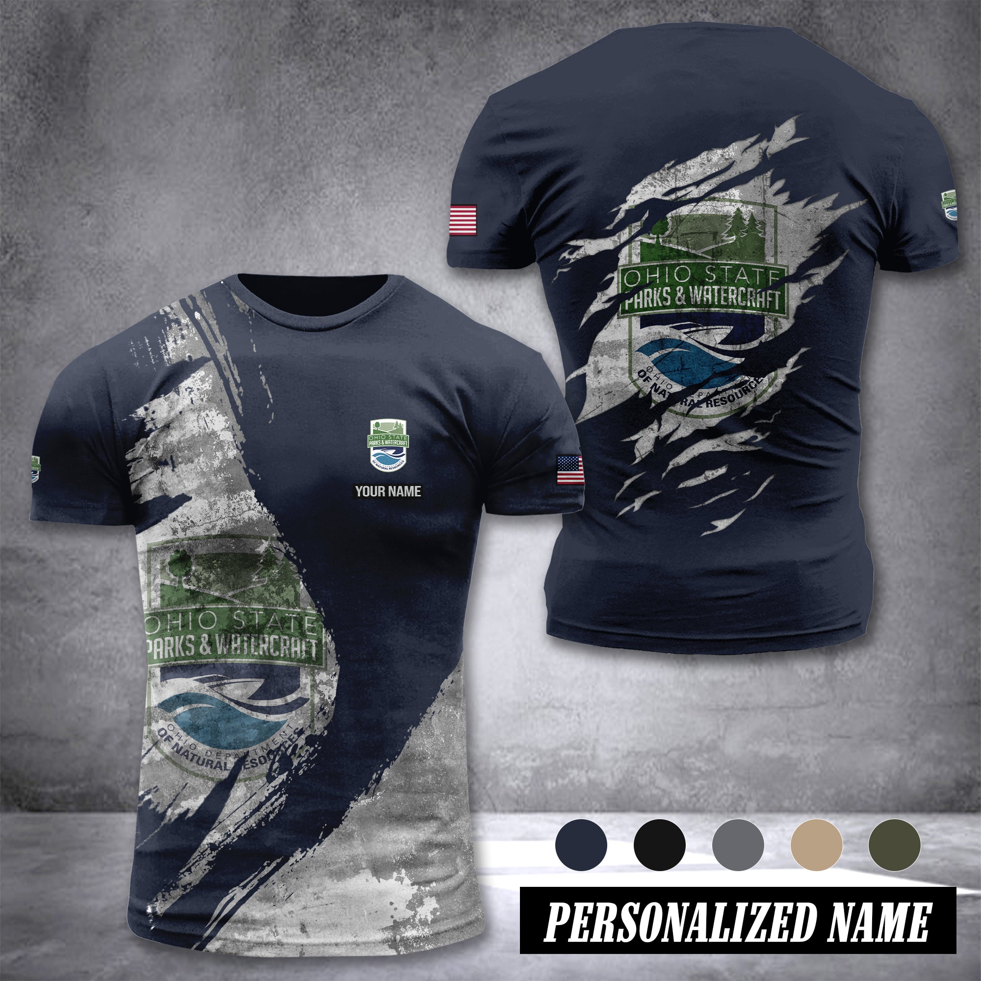 Ohio State Parks customize T-shirt 306