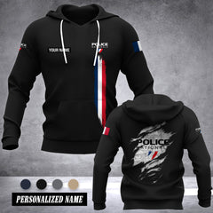 Police Nationale customize hoodie 3d 710