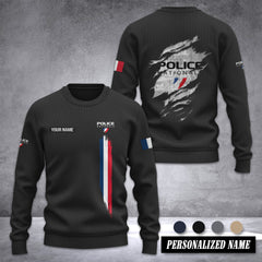 Police Nationale Ugly Sweater Christmas Customize 3d printed