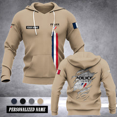 Police Nationale customize hoodie 3d 710