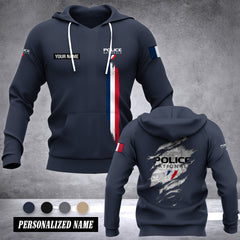 Police Nationale customize hoodie 3d 710
