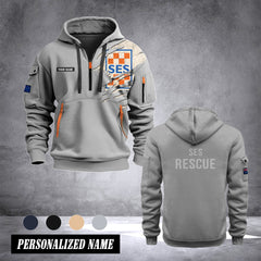 State Emergency Service customize Hoodie Half Zipper NLG