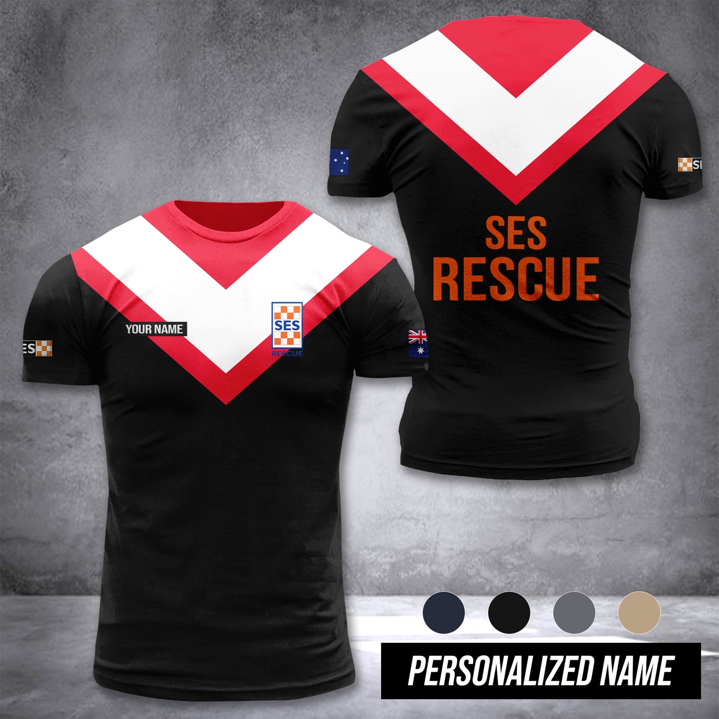 State Emergency Service  customize T-shirt 266