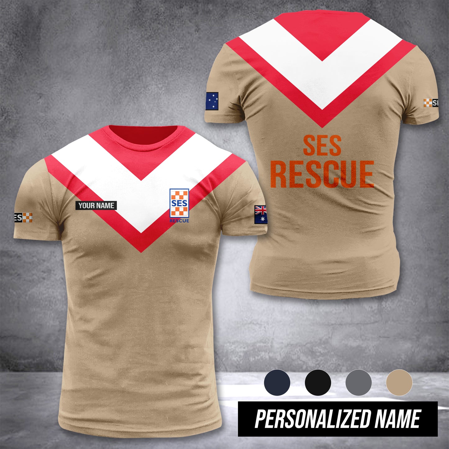 State Emergency Service  customize T-shirt 266
