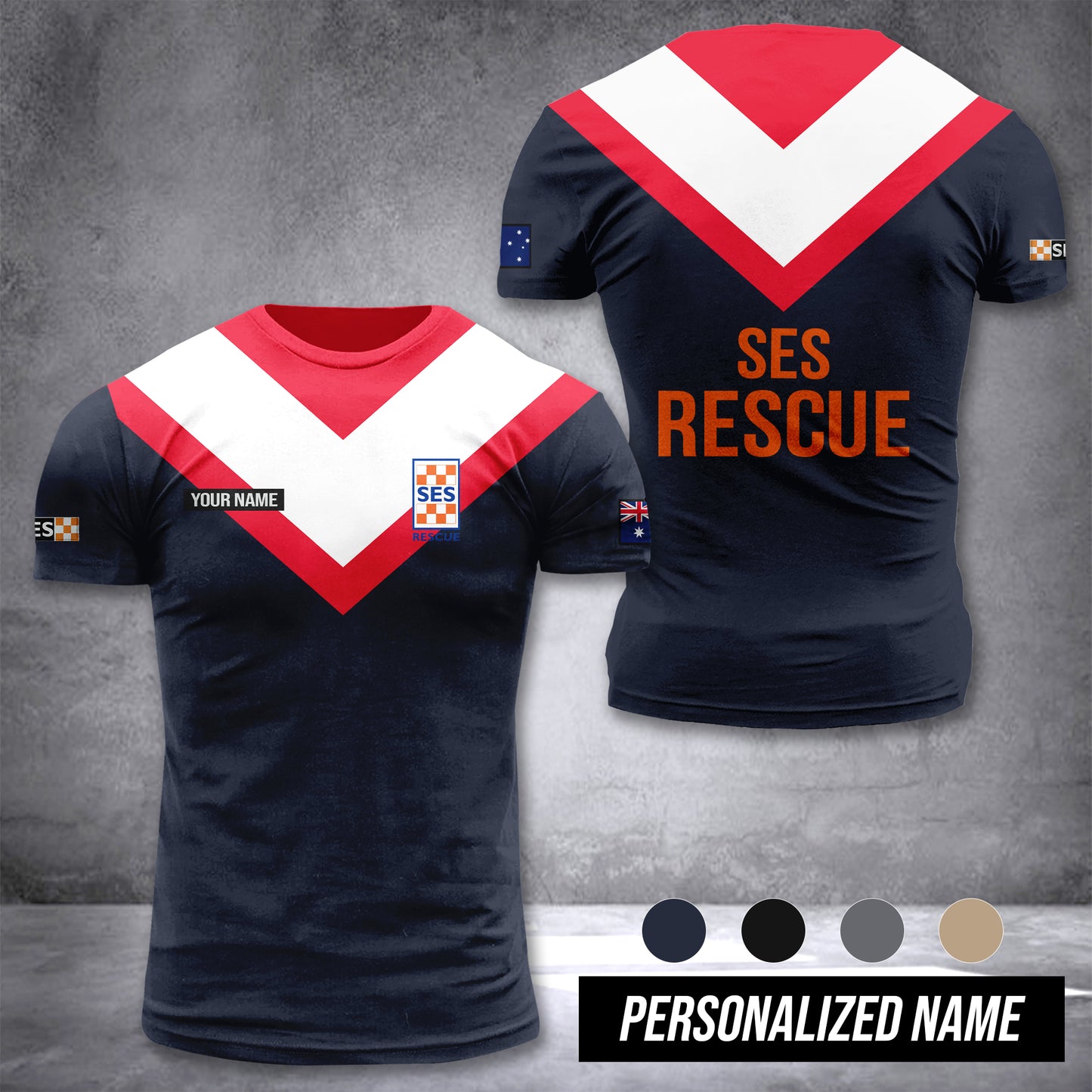 State Emergency Service  customize T-shirt 266