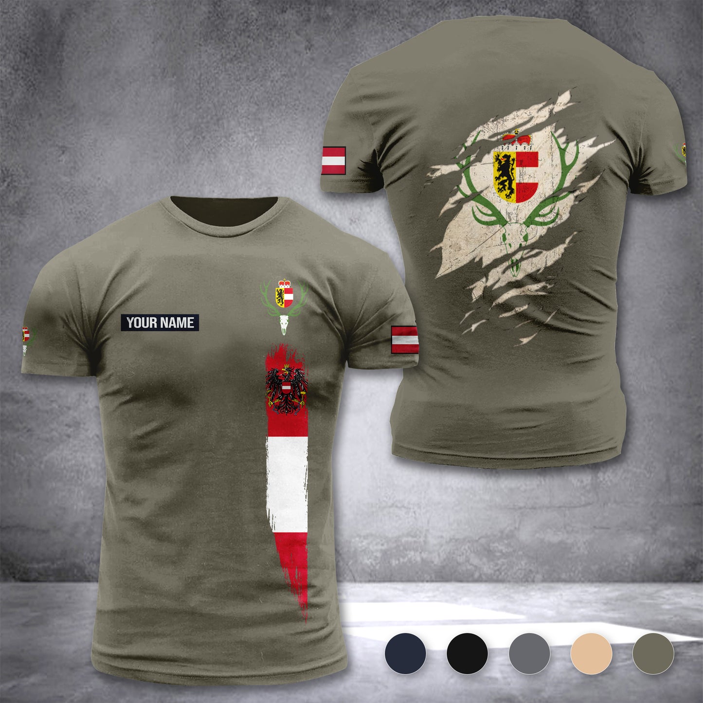 Salzburger Jägerschaft customize T-shirt 296