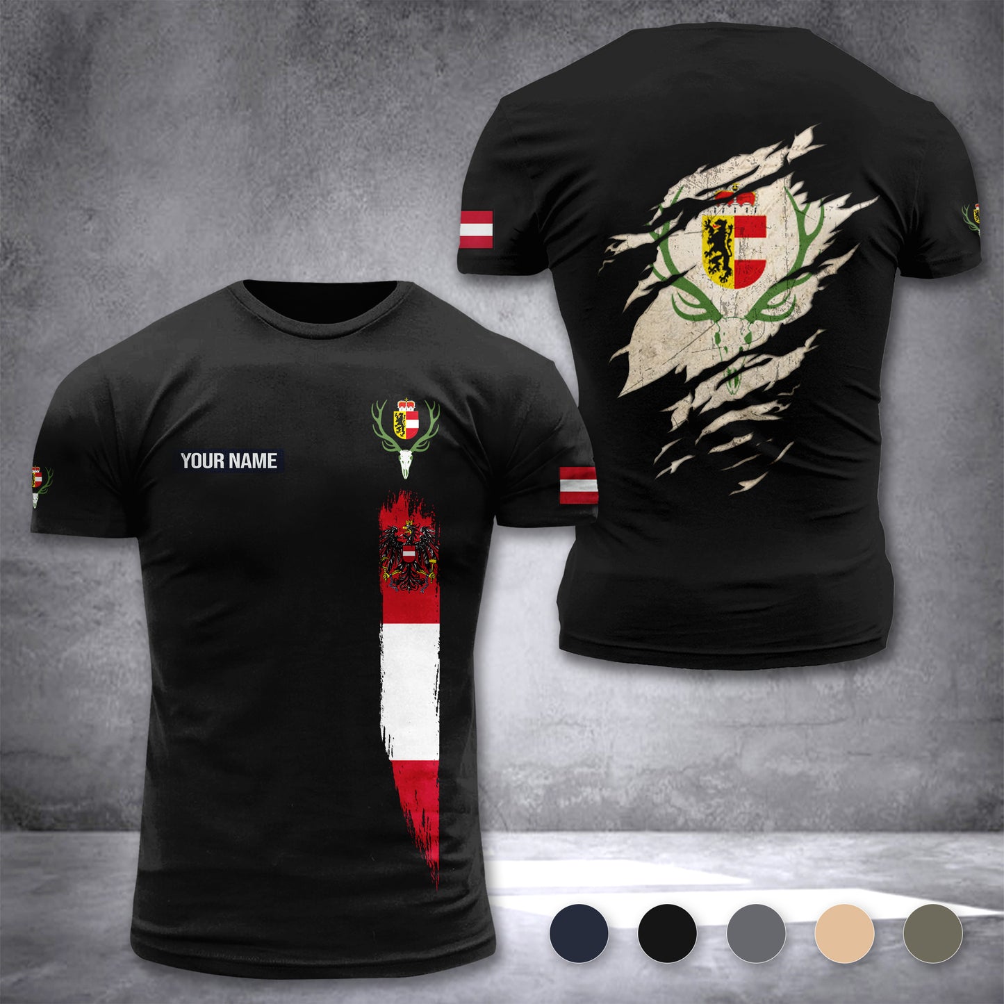 Salzburger Jägerschaft customize T-shirt 296