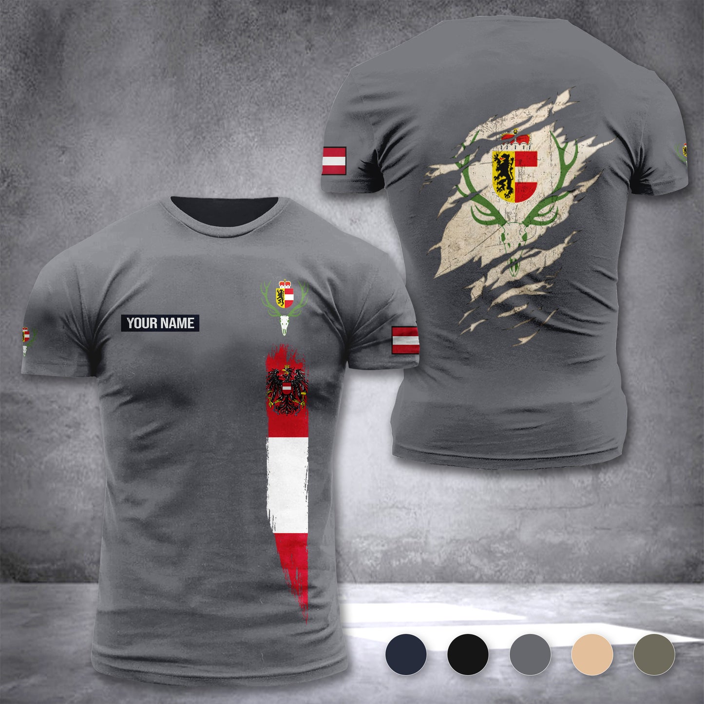Salzburger Jägerschaft customize T-shirt 296