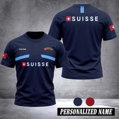 Switzerland Army customize 3d T-shirt 131