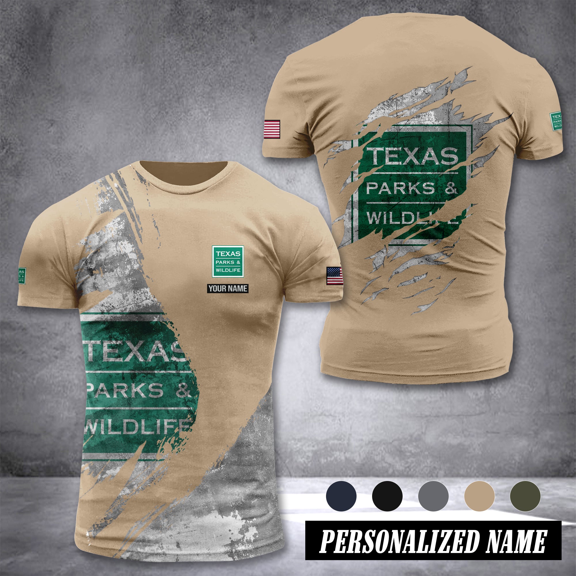 Texas Parks & Wildlife customize T-shirt 306