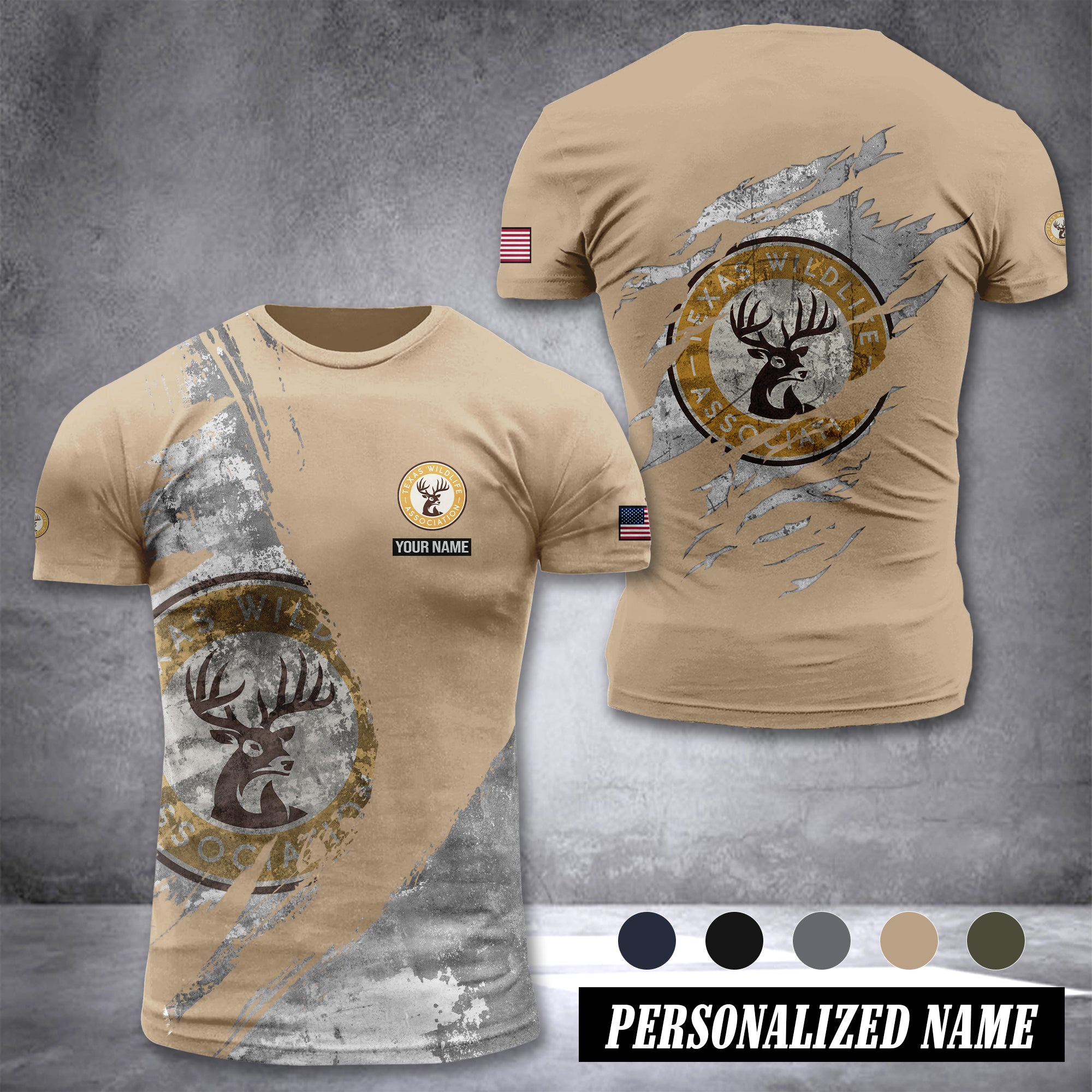 Texas Wildlife Association customize T-shirt 306